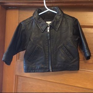 Baby gap leather jacket